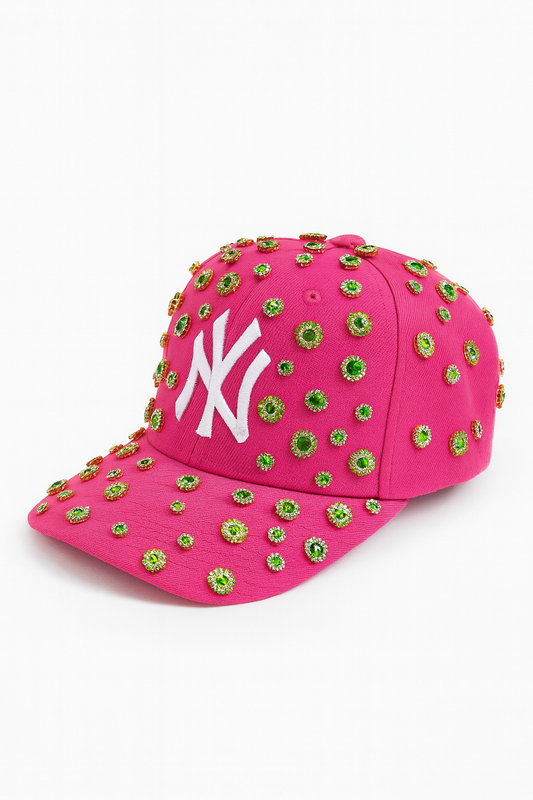 Pink & Emerald NY Yankees Snapback
